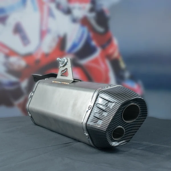 AKRAPOVIC HP PLATA HIDROGRAFIA TODAS - Imagen 3
