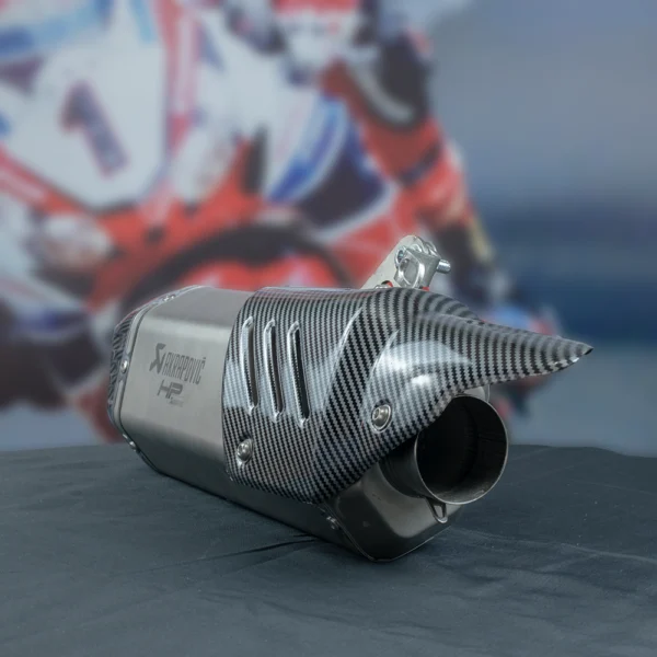 AKRAPOVIC HP PLATA HIDROGRAFIA TODAS - Imagen 2